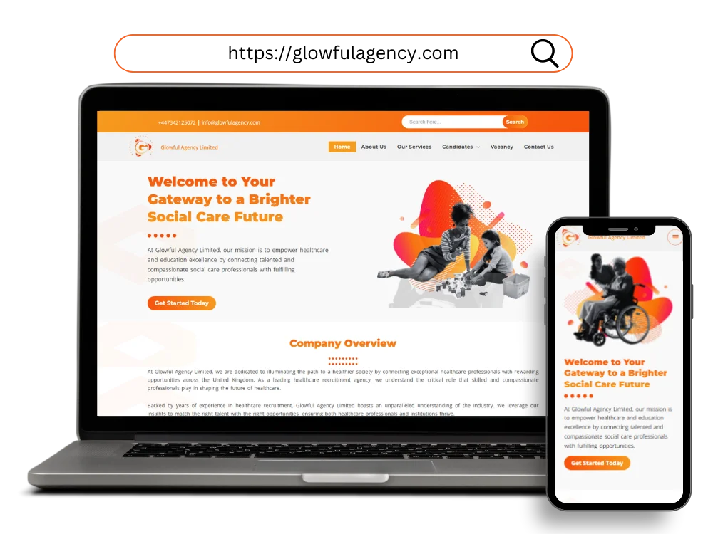 glowfulagency.com website project